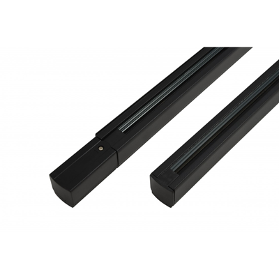 1.5 m black three-phase rail kit