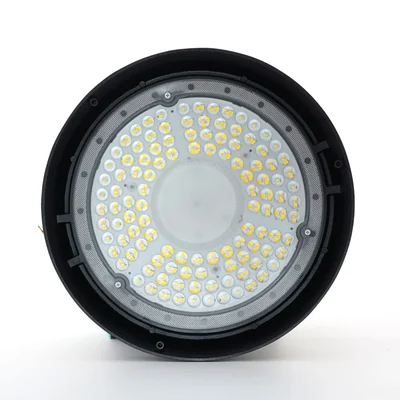 150-W-VINERO-Hallenleuchte / Samsung-Chip / Farbe: 4000 K / Gehäuse: Schwarz / 5 Jahre Garantie / Lichtausbeute: 160 lm/W