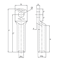 150mm² aluminum tubular ring terminal for M12 screw