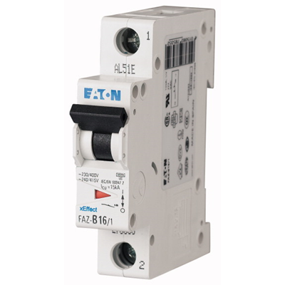 15kA FAZ-D2/1 series overcurrent circuit breaker