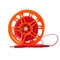 15m red cable for grounding measurement on a reel (banana plugs)