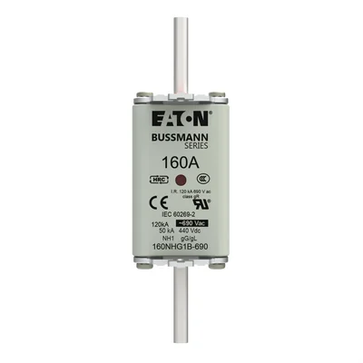 160NHG1B-690 NH1 fuse link 160A 690V GL/GG double indicator