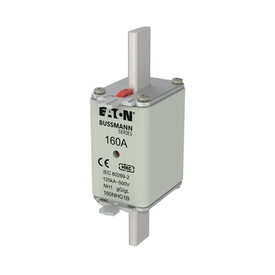 160NHG1B Запобіжник NH1 160A 500V GL/GG подвійний індикатор