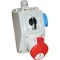 16A installation kit with 0-1 switch