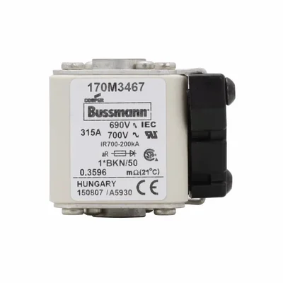 170M3467 Fast fuse insert, 315 A, AC 690 V, compact size 1, aR, IEC, UL