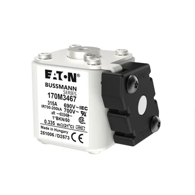 170M3467 Fast fuse insert, 315 A, AC 690 V, compact size 1, aR, IEC, UL