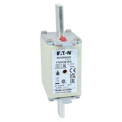 170M3816D Fast fuse 250A 690V aR DIN 1 double indicator