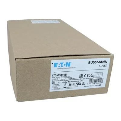 170M3816D Fusibile rapido 250A 690V aR DIN 1 doppio indicatore