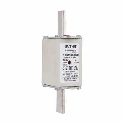 170M3816D Schnellsicherung 250 A 690 V aR DIN 1 Doppelanzeige