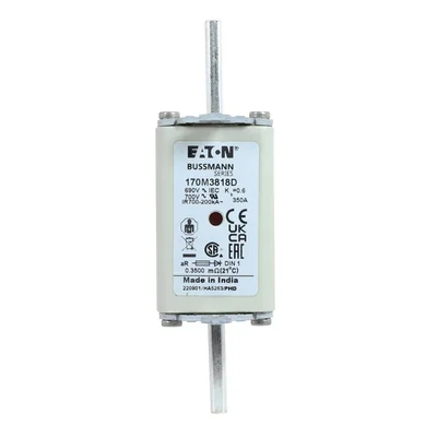 170M3818D Fusibile rapido 350A 690V aR DIN 1 doppio indicatore