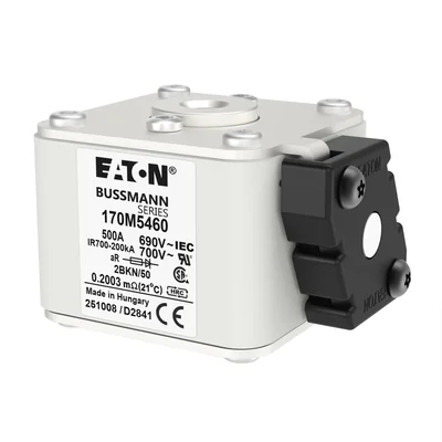 170M5460 Connecteur rapide, 500 A, 690 V CA, taille 2, aR, IEC, UL