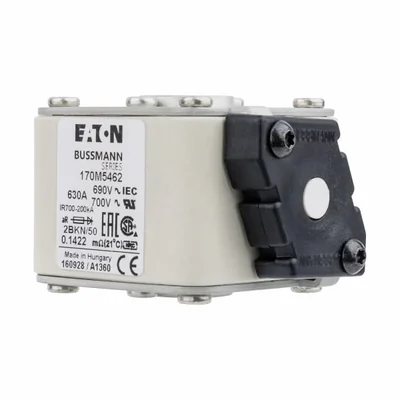 170M5462 Quick insert, 630 A, AC 690 V, size 2, aR, IEC, UL