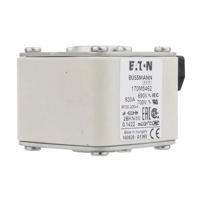 170M5462 Quick insert, 630 A, AC 690 V, size 2, aR, IEC, UL