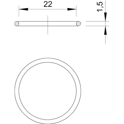 171 M25 Uszczelka Pierścien O