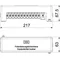 1801 12x25 1x95 Rail d'égalisation potentiel