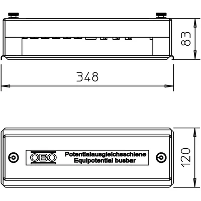 1810 Potential equalization rail