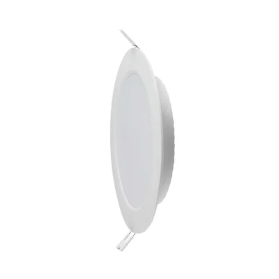 18W LED панель вбудована / Колір: 4000K / Кругла / Біла
