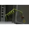 19'' 18U single-walled cabinet, steel door, lock, 600×300×910 mm width/depth/height; RAL: 7044