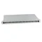 19" 1HE 24xSC Simplex (SC Simplex / E2000 / MTRJ / LC Duplex) Schiebepatchpanel, grau; 48-Port-Glasfaserkassetten und Kabelverschraubungen im Lieferumfang enthalten