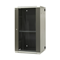 19" 22U divided hanging cabinet