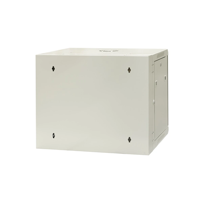19" 9U divided hanging cabinet