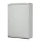 19-Zoll-18U-Einwandschrank, Stahltür, abschließbar, 600 × 300 × 910 mm (Breite/Tiefe/Höhe); RAL: 7044