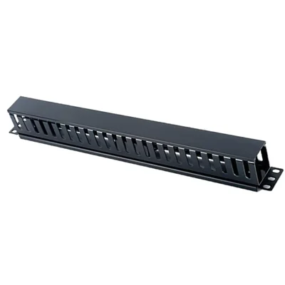 19-Zoll-1HE-Rackmontagepanel mit Abdeckung