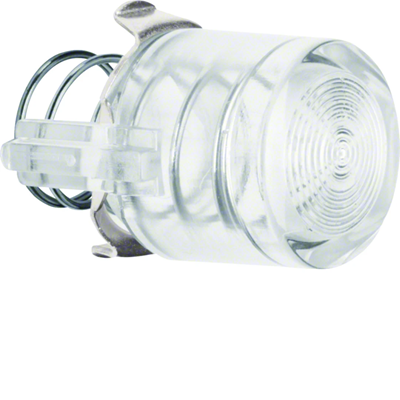 1930/GLASSERIE Bouton poussoir pour interrupteur E10 et voyant transparent