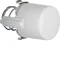 1930/GLASSERIE Button for switch and signaling device E10 white