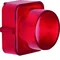 1930/GLASSERIE Lampshade for E10 traffic lights red transparent