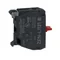 1NC contact block rear mount, screw terminals