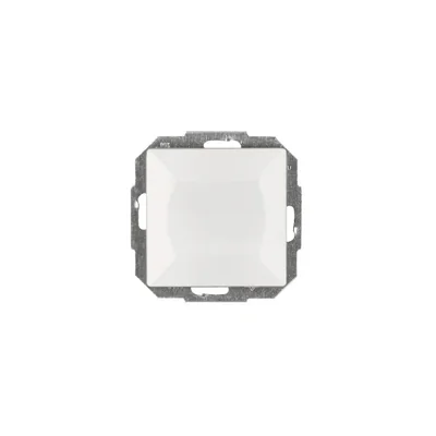 1pólový spínač WP-1P/M - PERŁA - p/t 10A, 250V; bílý