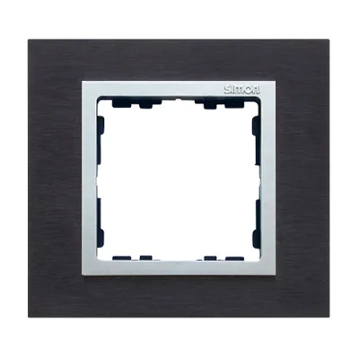 1x black inox frame / aluminum intermediate frame