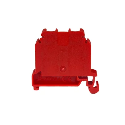 2-adriger Sammelschienenverbinder 10mm2 rot ZG-G10 A11-8307