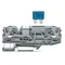 2-adriger Sicherungsstecker für Kfz-Flachsicherungen, grau 2006-1681