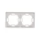 2-fold universal frame, horizontal and vertical white