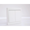 2-key radio wall switch, battery-operated, on/off all