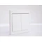 2-key radio wall switch, battery-operated, on/off all