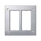 2-Modul-Rahmen für SBM250 4xK45-Aluminiumgehäuse