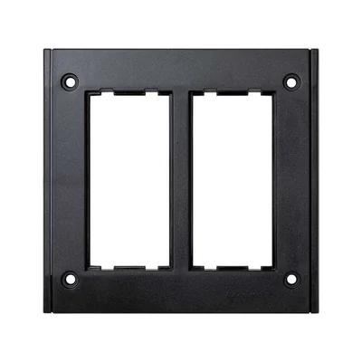 2-Modul-Rahmen für SBM250-Box, 4x K45, graphitgrau