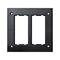 2-module frame for SBM250 box, 4x K45, graphite gray