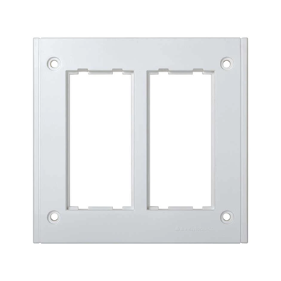 2-module frame for SBM250 box, 4x K45, pure white