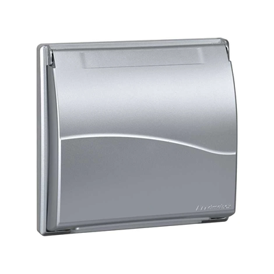 2-module frame for SBM250 box with 4x K45 aluminum cover