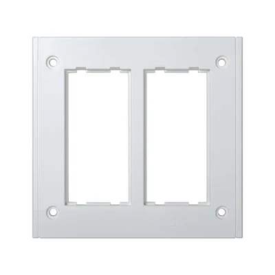 2-modulový rámeček pro box SBM250, 4x K45, čistě bílý