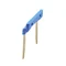 2-pole blue jumper comb for sockets series 97.P1 and 97.P2, 097.52