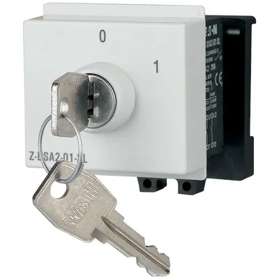 2-pole rotary switch app. 0-1, Z-DSA2-01-SL