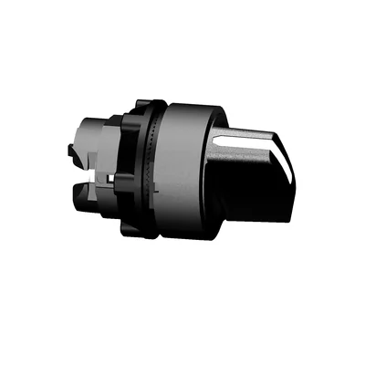 2-position switch Ø22 black stable blade round plastic 100 pcs