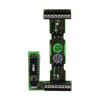 2-pozycyjna płytka przystosowująca kasetkę sterowniczą do systemu SmartWire-DT M22-SWD-I2-LP01