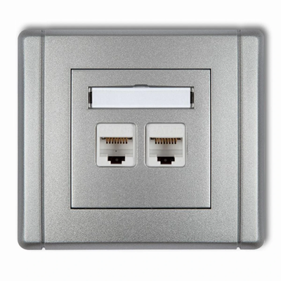 2 prese di rete RJ45 FLEXI