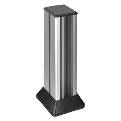 2-sided mini-column, height 721mm, 2x5-modules, 20x K45, aluminum